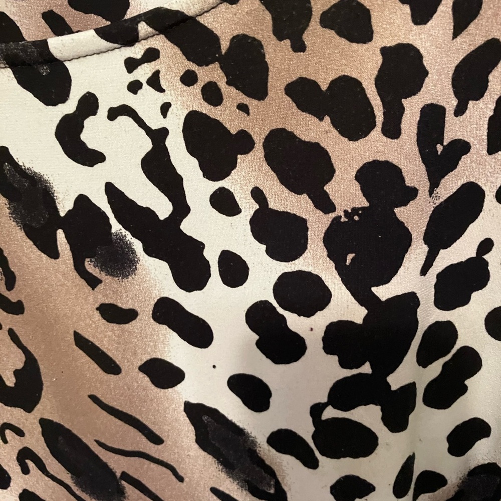 Style & Co 2X leopard print tunic bell sleeve - Picture 5 of 10